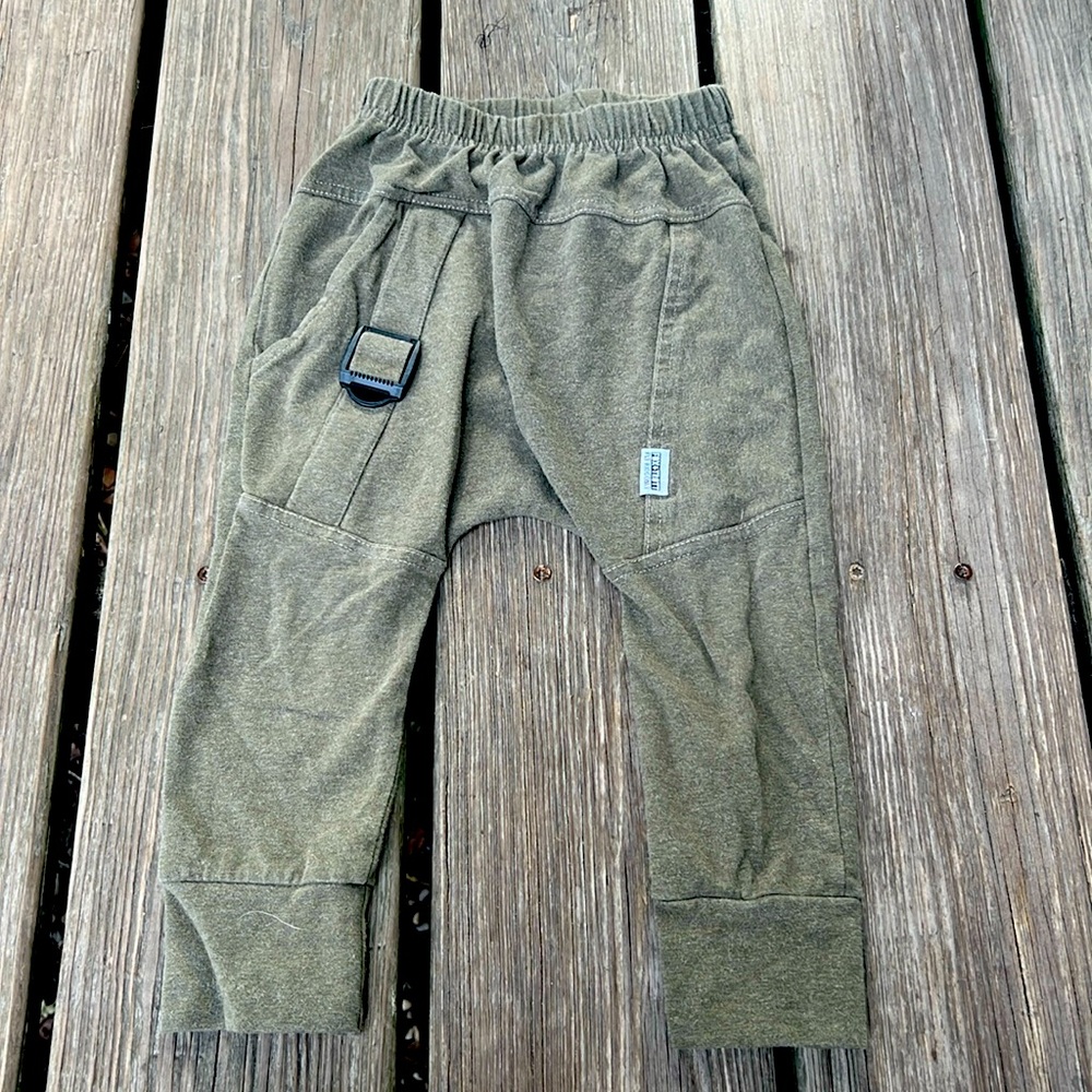 Army green joggers